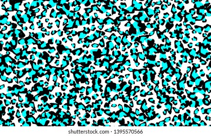 Leopard print design. Animal skin pattern. Vector illustration.