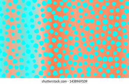 Leopard print design. Panther skin. Retro fabric pattern. Spotted fur texture. Animal print leopard. Vector illustration.