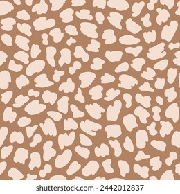 Leopard print design seamless pattern print design. Vector illustration design for fashion fabrics, textile graphics, and prints.