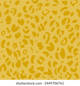 Diseño de impresión de leopardo diseño de impresión de patrón sin fisuras. Diseño de Ilustración vectorial para telas de moda, grafismo textil y estampados.