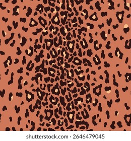 Leopard print design seamless pattern print design. Vector illustration design for fashion fabrics, textile graphics, and prints.

