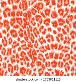 leopard print for fashion textile 