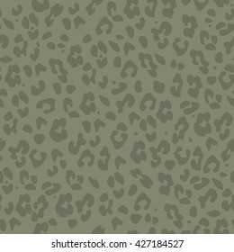 Leopard print khaki. Camouflage. Military background. Army green