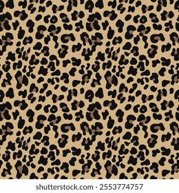 
leopard print modern abstract wild cat spots seamless stylish pattern