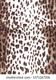Leopard print pattern
