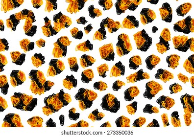 Leopard print pattern