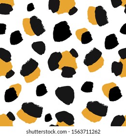 Leopard print pattern seamless texture 