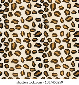 Leopard Print Repeat Pattern Design