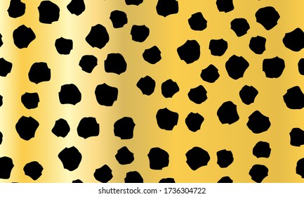 Leopard Print Seamless. Animal Skin Pattern. Leopard Texture. Panther Skin Background. Spotted Seamless Pattern. Vector.