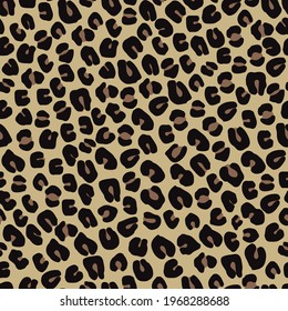 leopard print, seamless pattern leopard color, for clothing or print