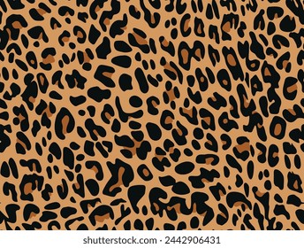 
Leopard print seamless pattern, modern fashionable texture, stylish design