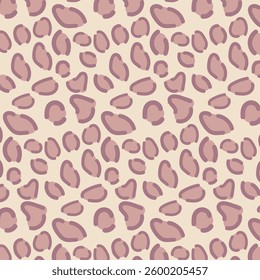 Leopard Print seamless vector pattern design