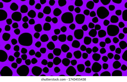 Leopard Print. Spotted Texture. Seamless Pattern. Animal Skin. Trendy Pattern. Spotted Leopard Print. Seamless Design. Vector Illustration.