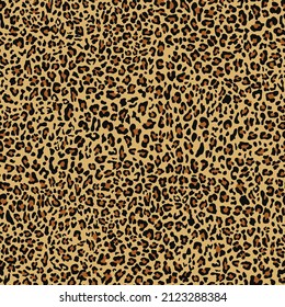 Leopard print stylish seamless pattern for clothes, luxury background for print