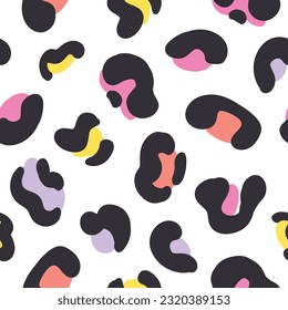 Leopard print. Leopard texture. Animal print. 