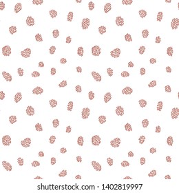 Leopard print. Vector illustration of seamless pattern.