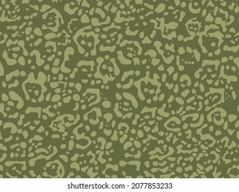 Leopard print vector seamless. Fashionable background for fabric, paper, clothes. Animal pattern