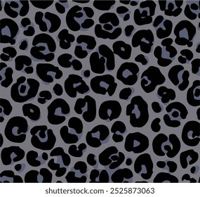 Estampado de leopardo. Patrón sin fisuras de Vector. Fondo de piel animal con manchas negras y marrones sobre fondo beige. Abstractas textura exótica de safari. Jaguar, leo, patrón de piel de guepardo puma. Repetir diseño