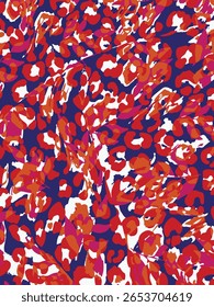 Impressão de leopardo. Padrão sem emenda do vetor. Fundo de pele animal com manchas pretas e marrons no fundo bege. Textura de safári exótico abstrato. Jaguar, leo, puma padrão de pele de chita. Repetir design