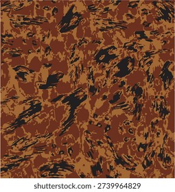 Leopard print. Vector seamless pattern. Animal skin background with black and brown spots on beige backdrop. Abstract exotic safari texture. Jaguar, leo, puma cheetah fur pattern. Repeat design