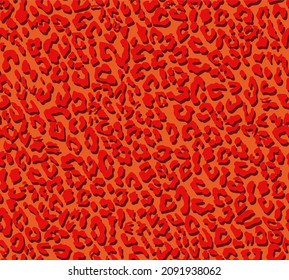 
Leopard print, vector trendy texture, wild cat pattern.