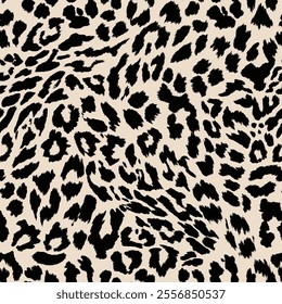 LEOPARD QUANTITY PATTERN SUITABLE FOR TEXTILE