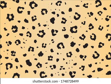 Leopard Seamless Art. Cheetah Tiger Fur. African Realistic Jaguar Pattern. Golden Leopard Jaguar Spot. Leo Animal Splat. Metallic Vector Print. Orange Animal Foil. Cheetah Gradient Leather Background.
