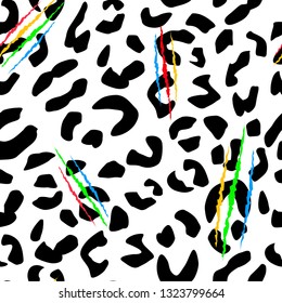 Leopard seamless pattern