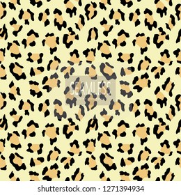 Leopard seamless pattern. Animal print. Vector background.animal skin, tiger stripes, abstract pattern, line background, fabric. Amazing hand drawn vector illustration. monochrom