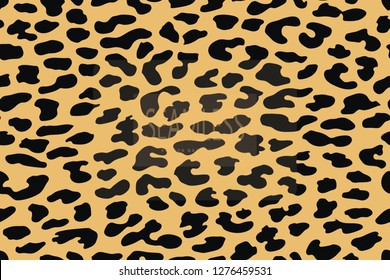 Leopard seamless pattern. Animal print. Vector background. Animal skin, tiger stripes, abstract pattern, line background, fabric. Amazing hand drawn vector illustration. artwork