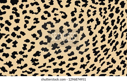 Leopard seamless pattern. Animal print. Vector background. animal skin, tiger stripes, abstract pattern, line background, fabric. hand drawn vector illustration. Poster, banner artwork monochrom