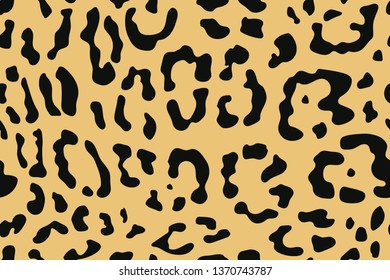 Leopard seamless pattern.. Animal print. Vector background. animal skin, tiger stripes, abstract pattern, line background, fabric. Amazing hand drawn vector illustration. Poster banner artwork 