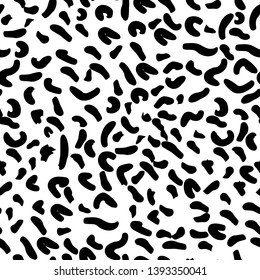 Leopard Seamless Pattern Animal Print Vector Stock Vector (Royalty Free ...