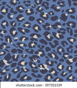 leopard seamless pattern. animal print. Vector