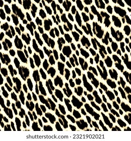 leopard seamless pattern monochrome abstract background repeating eps vector