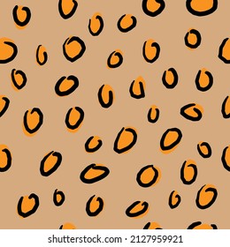 leopard seamless pattern perfect for background or wallpaper