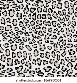 Leopardo. Patrón de piel de leopardo sin foco. Piel animal en vector. Impresión en ropa, vestido, tela, impresión de fondo. Patrón de leopardo colorido y sin brillo. Imagen vectorial. Textura de safari, zoológico, jungla.