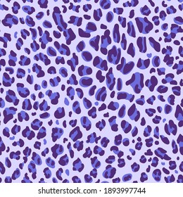 Leopard. Seamless leopard skin pattern. Animal skin in vector. Printing on clothing, dress, fabric, background printing. Seamless colorful leopard pattern. Vector image. Safari texture, zoo, jungle.