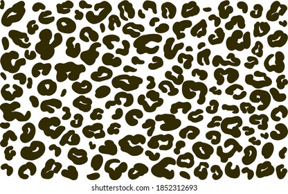 Leopard seamless svg pattern design vector illustration background svg