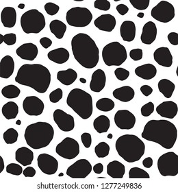 Leopard seamless vector pattern design 