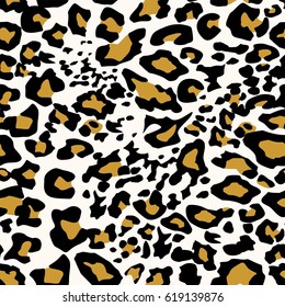 Leopard seamless wallpaper