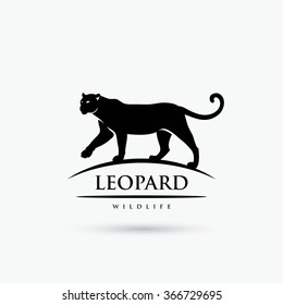 Leopard sign - vector illustration