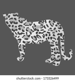 leopard silhouette