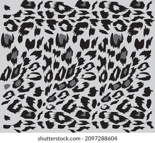 LEOPARD SKIN ALL OVER PRINT AND GRAPHIC CAN BE USE FOR TEXTILE AND WALLPAPERS VECTOR SKETCH