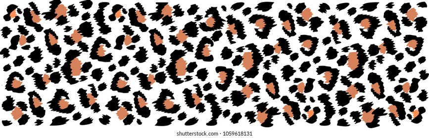 Leopard skin background