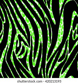 Leopard skin fashion pattern. Seamless leopard fur.