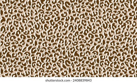 Fondo beige de textura de piel de leopardo