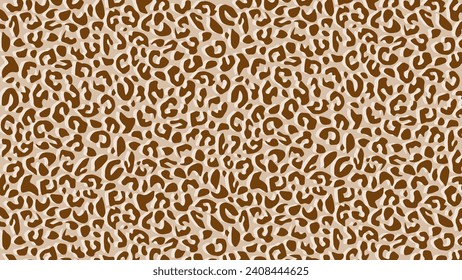 Fondo marrón de textura de piel de leopardo
