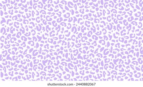 Leopard skin fur texture purple background	