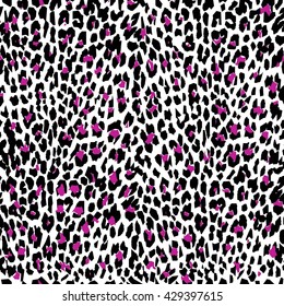 Leopard skin geometric texture. 